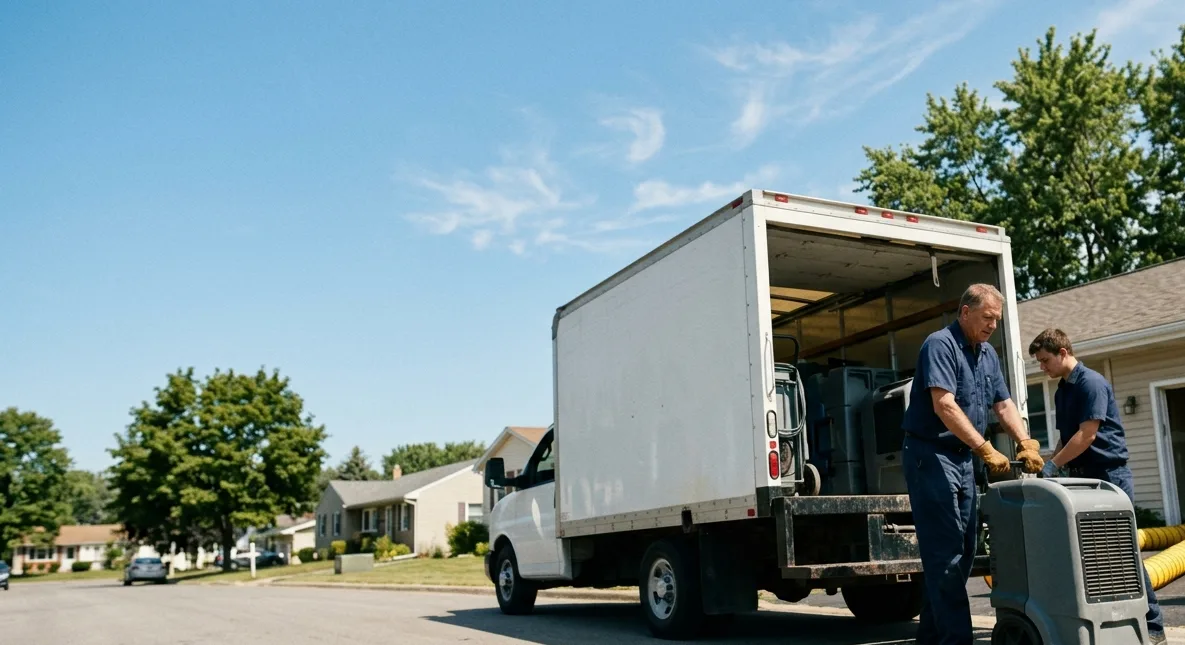 Water Damage Cleanup in Harwood Heights, IL near me